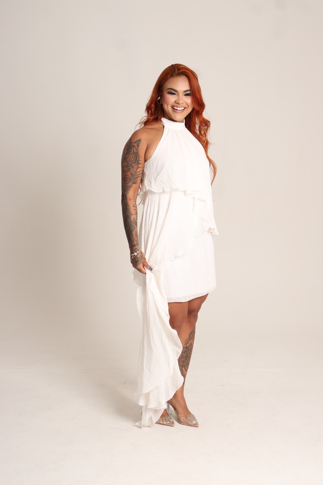 VESTIDO LUXE CALDA LATERAL